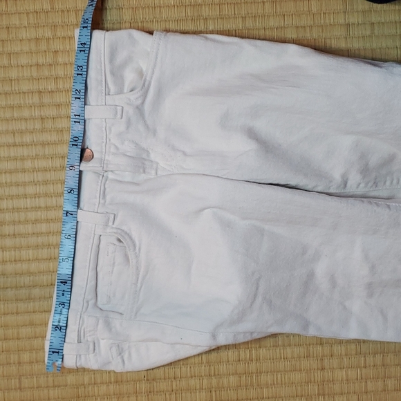J Brand 914 Slim Straight Cigarette 5-pocket Jean, White, sz 25-26 - Picture 7 of 11
